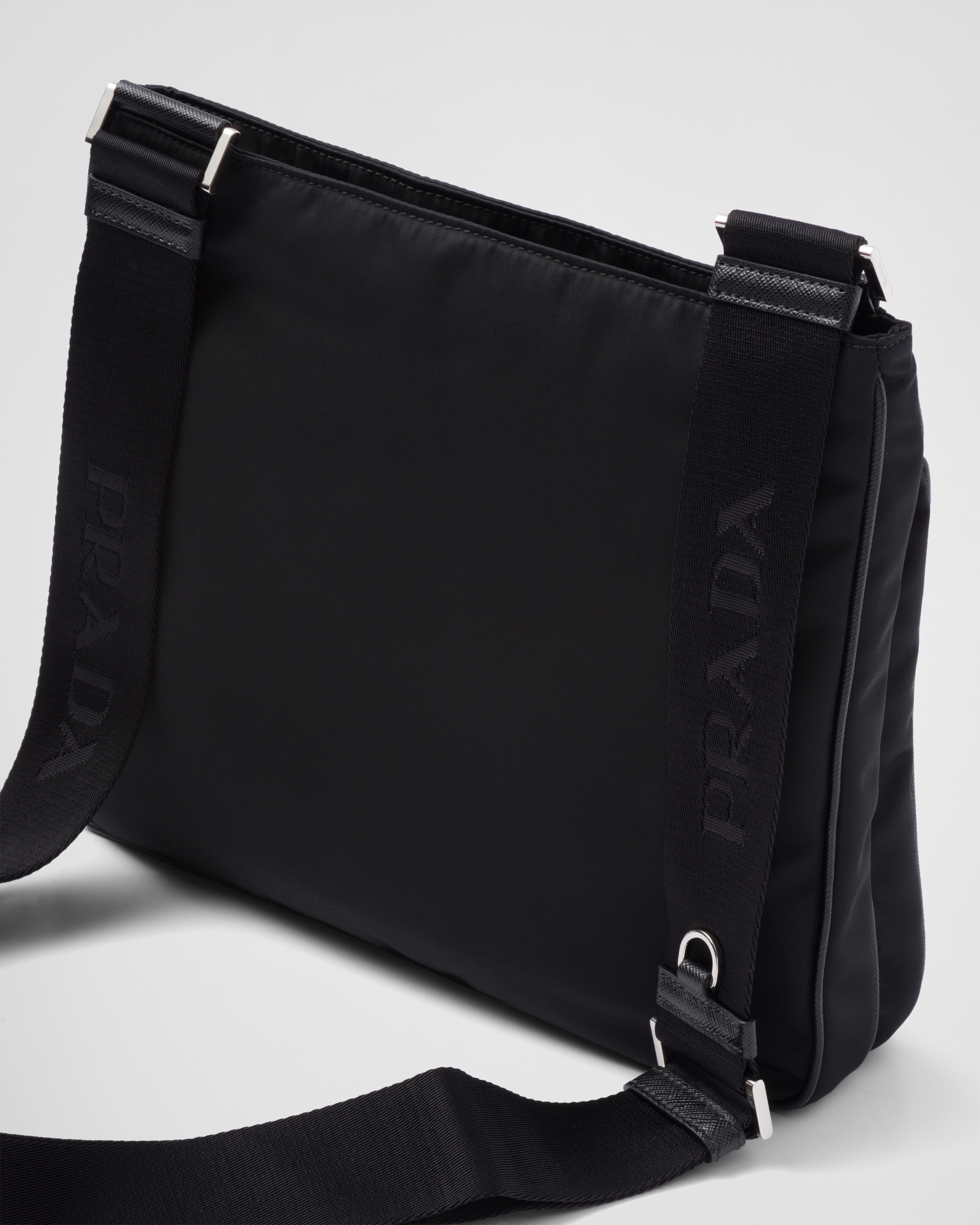 Re-Nylon and Saffiano shoulder bag - 7
