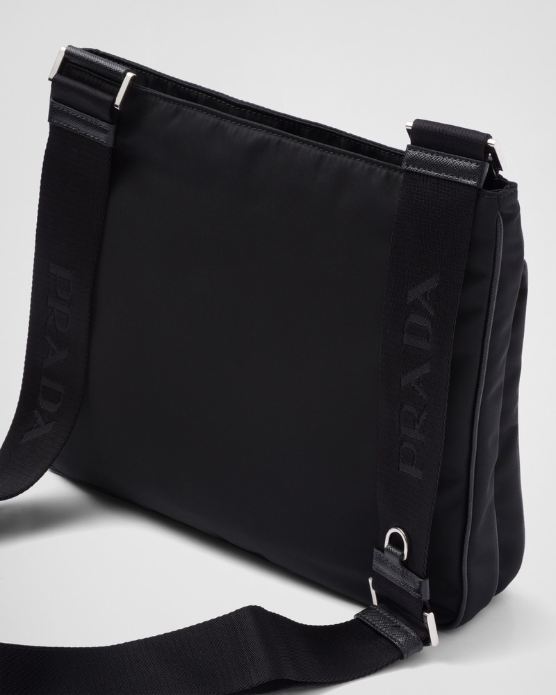 Re-Nylon and Saffiano shoulder bag 7