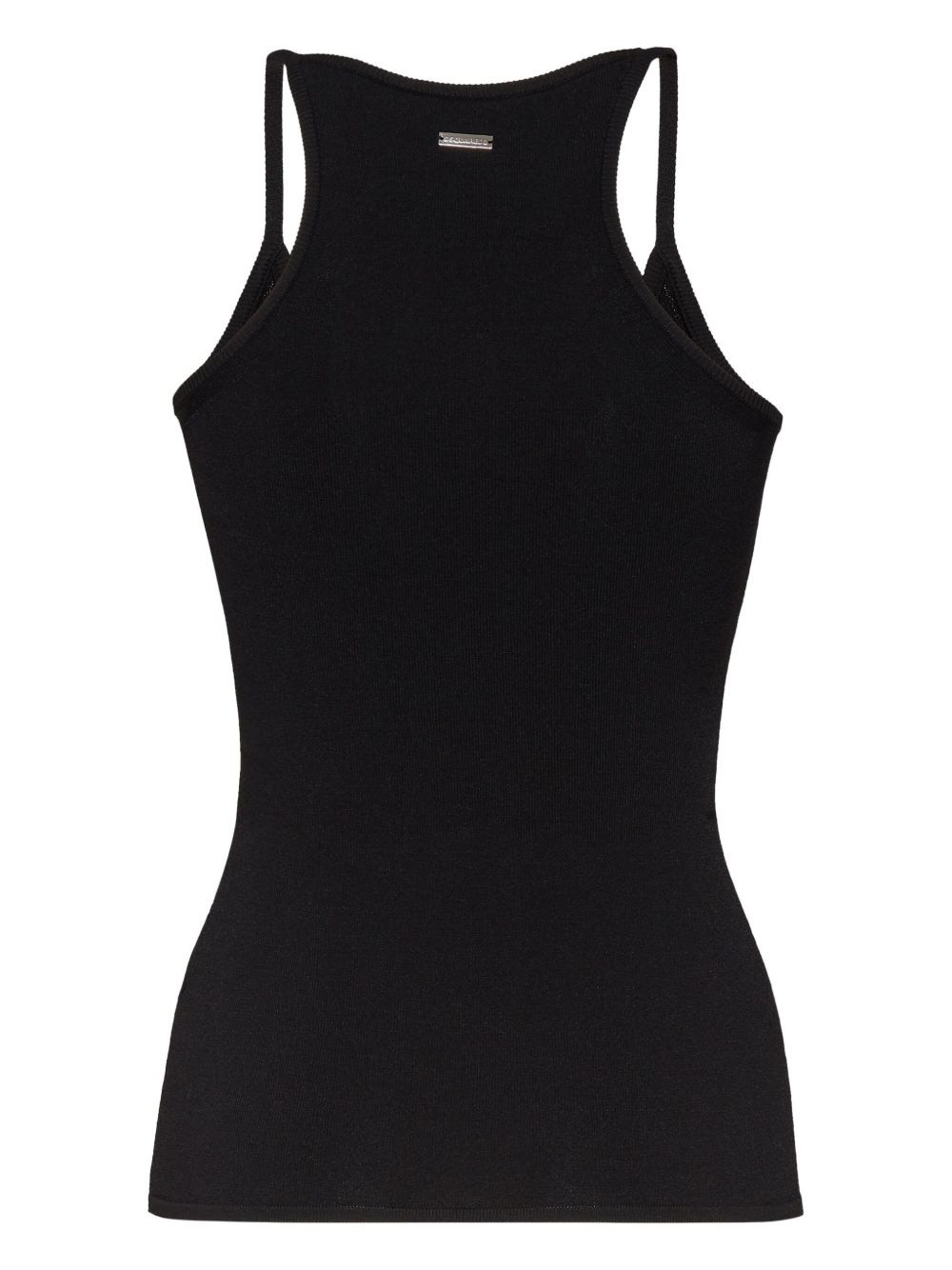scoop-neck tank top - 2
