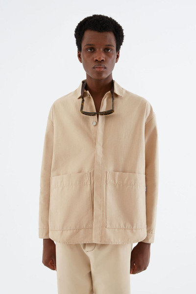 SUNNEI BEIGE DENIM OVER SHIRT outlook