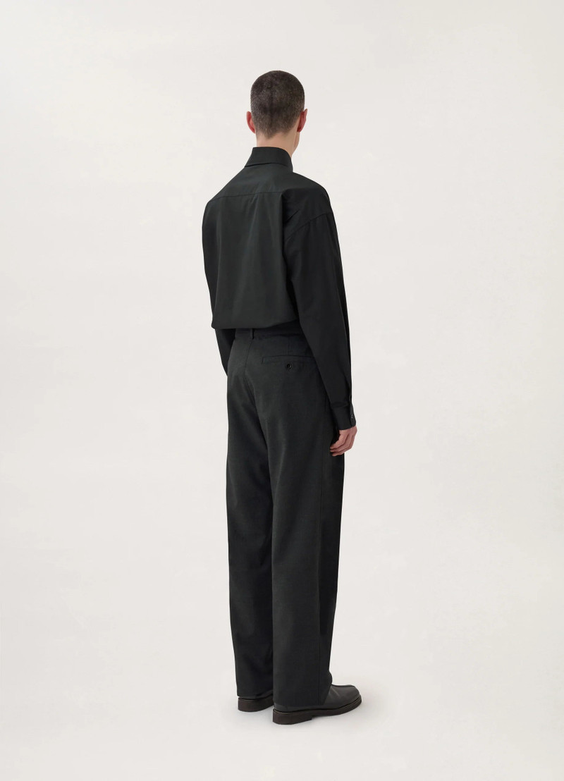 Lemaire LOOSE PLEATED PANTS POLY WOOL | REVERSIBLE
