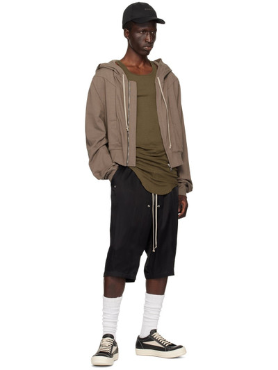 Rick Owens Black Porterville Bela Pods Shorts outlook