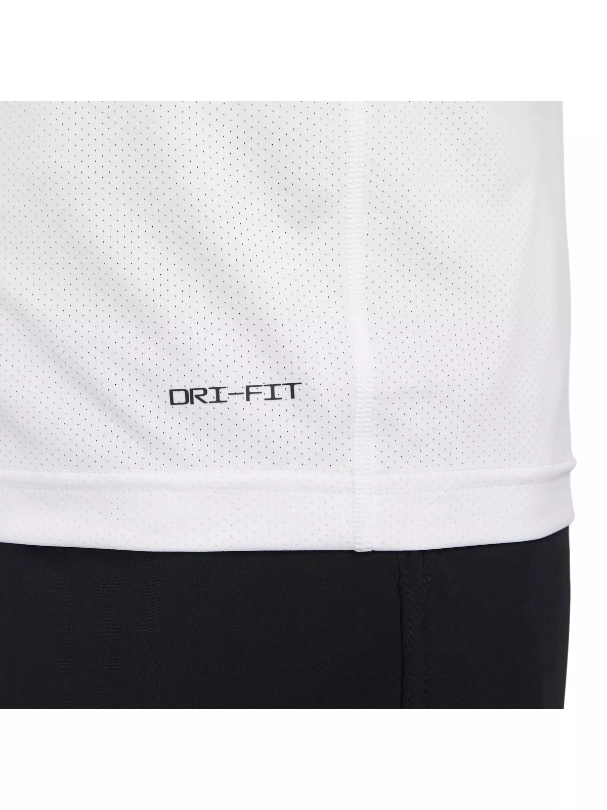 Men's Dri-FIT Ready Short-Sleeve Fitness Top - White - 4