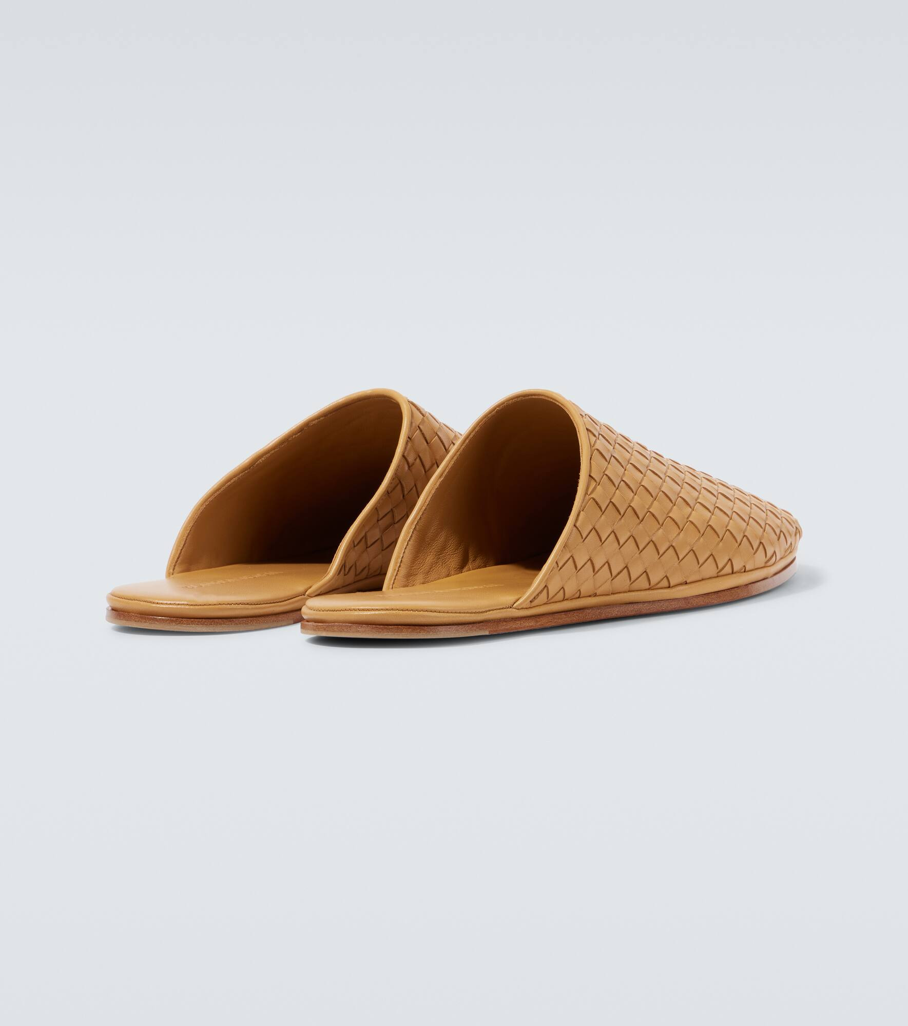 Sunday Intrecciato leather mules - 6