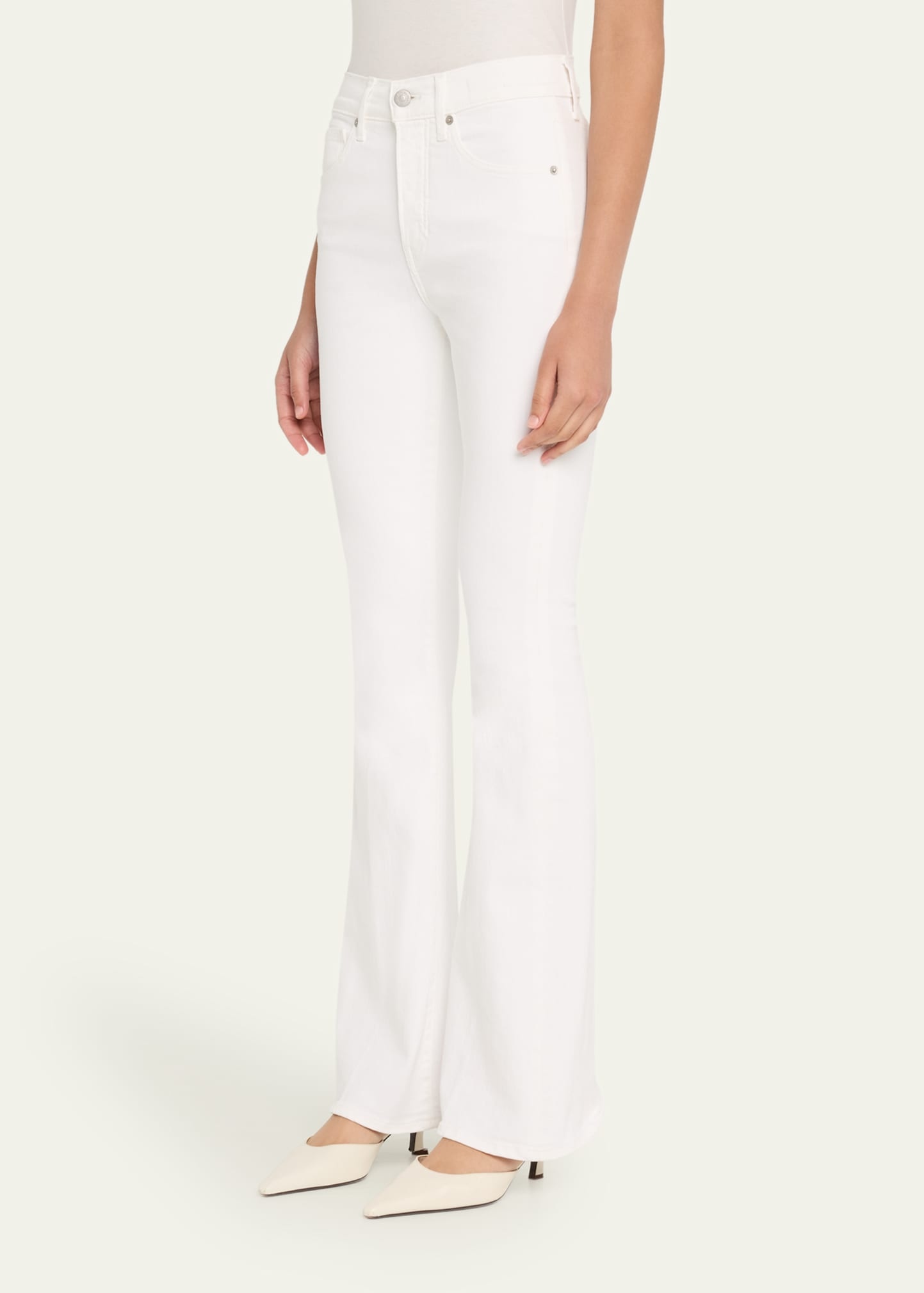 Beverly High-Rise Skinny Flare Jeans - 4