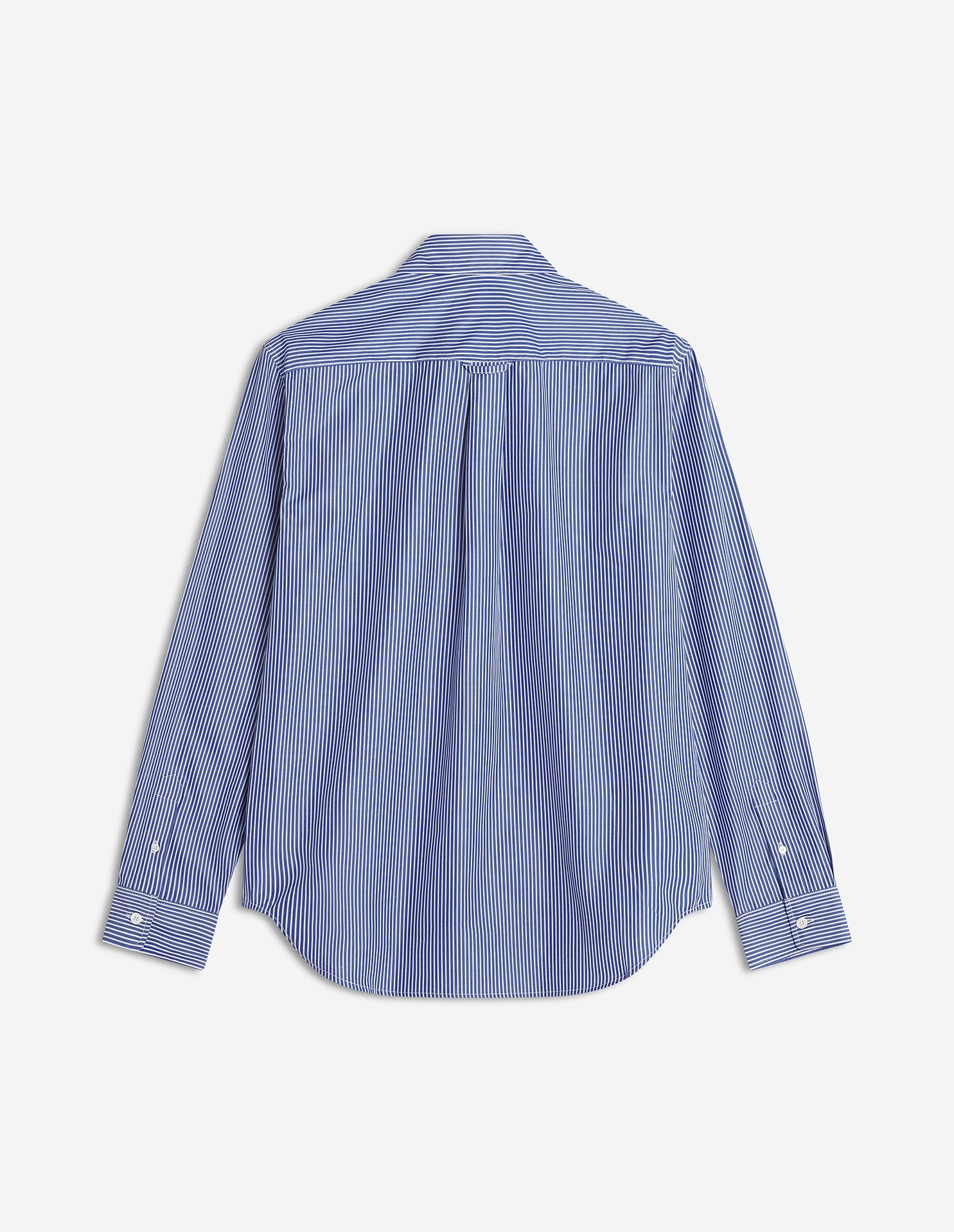 MAISON KITSUNE HANDWRITING STRIPED CLASSIC SHIRT - 6