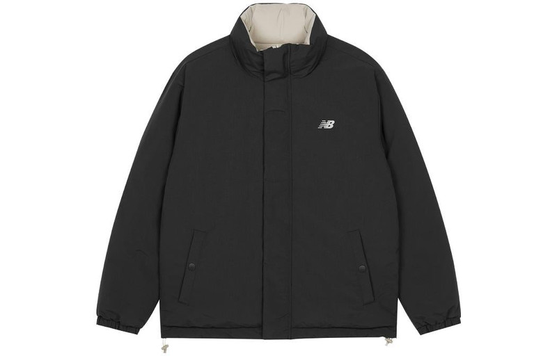 New Balance New Balance Waterproof Warm Jacket 'Black Grey' AMJ34333-BK outlook