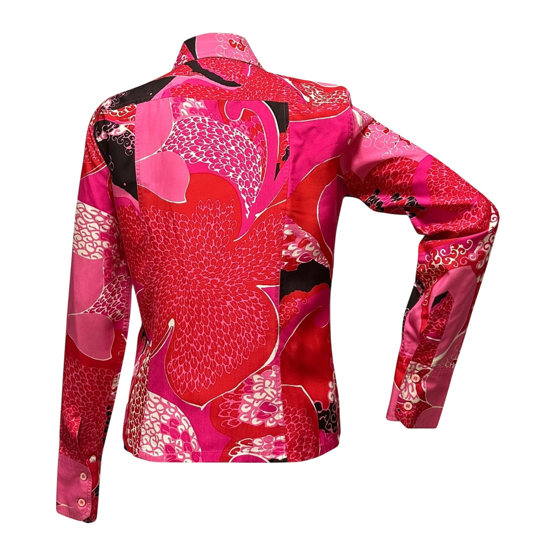 GUCCI Spring Summer 1999 Floral Button Up Shirt - 2