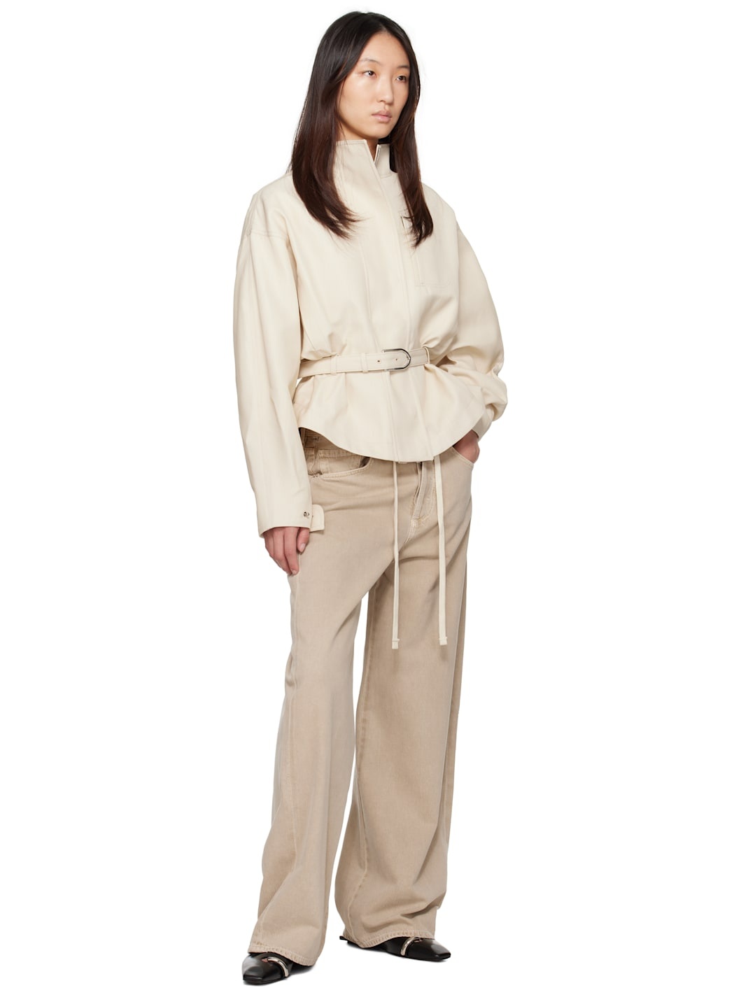 Beige La Croisière 'The Ciro' Jacket - 4