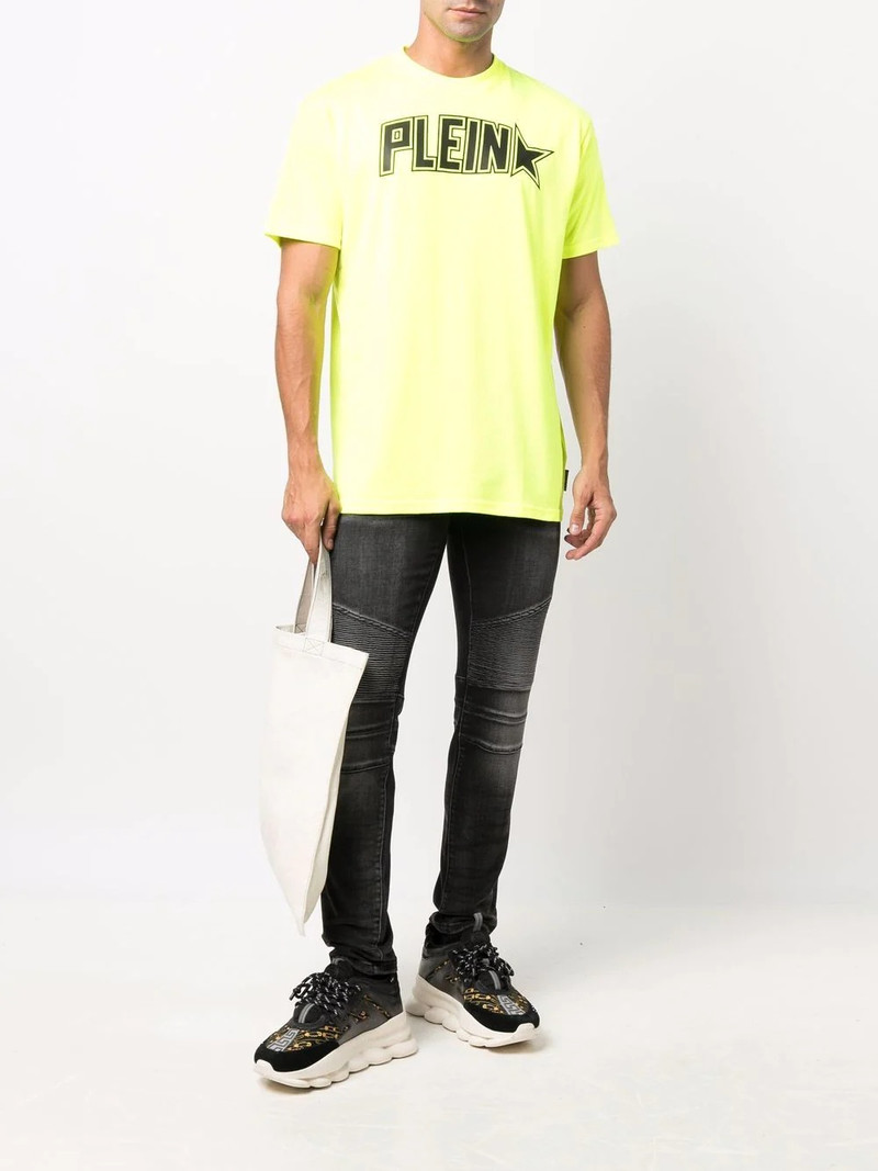 PHILIPP PLEIN logo-print short-sleeved T-shirt outlook