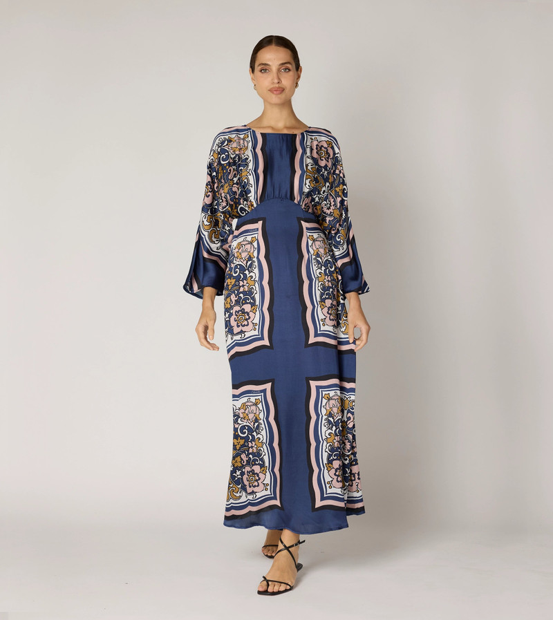 FAWN ANKLE DRESS | FLORAL ANISE 3