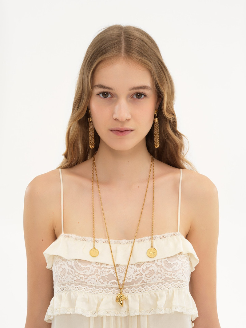 Chloé THE CHLOÉ POMPOMS EARRINGS outlook