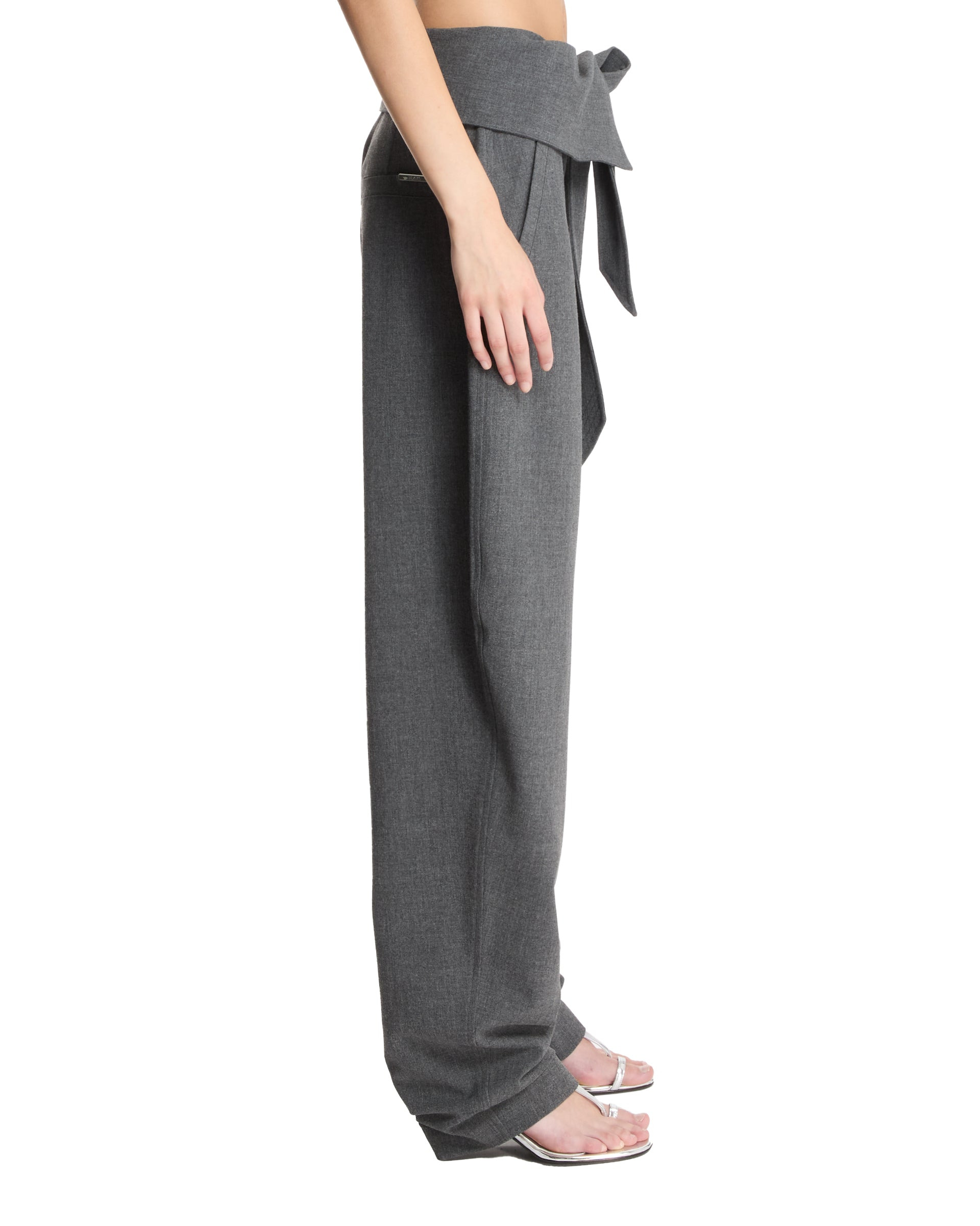 Gray Harem Pants - 5