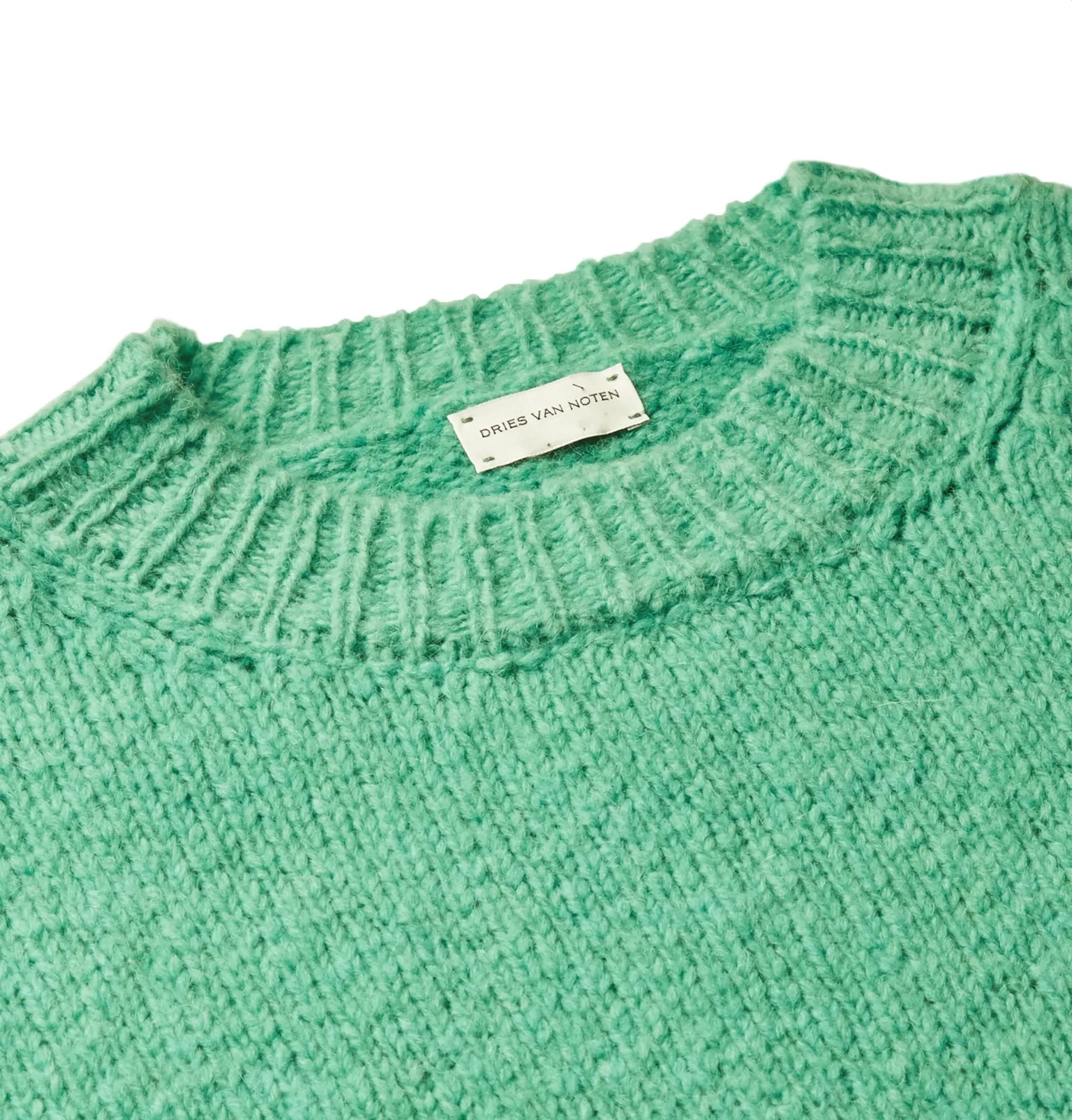 Ribbed Merino Wool-Blend Sweater - 10