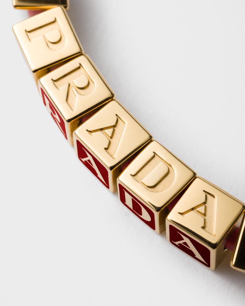 Prada Nappa leather bracelet outlook