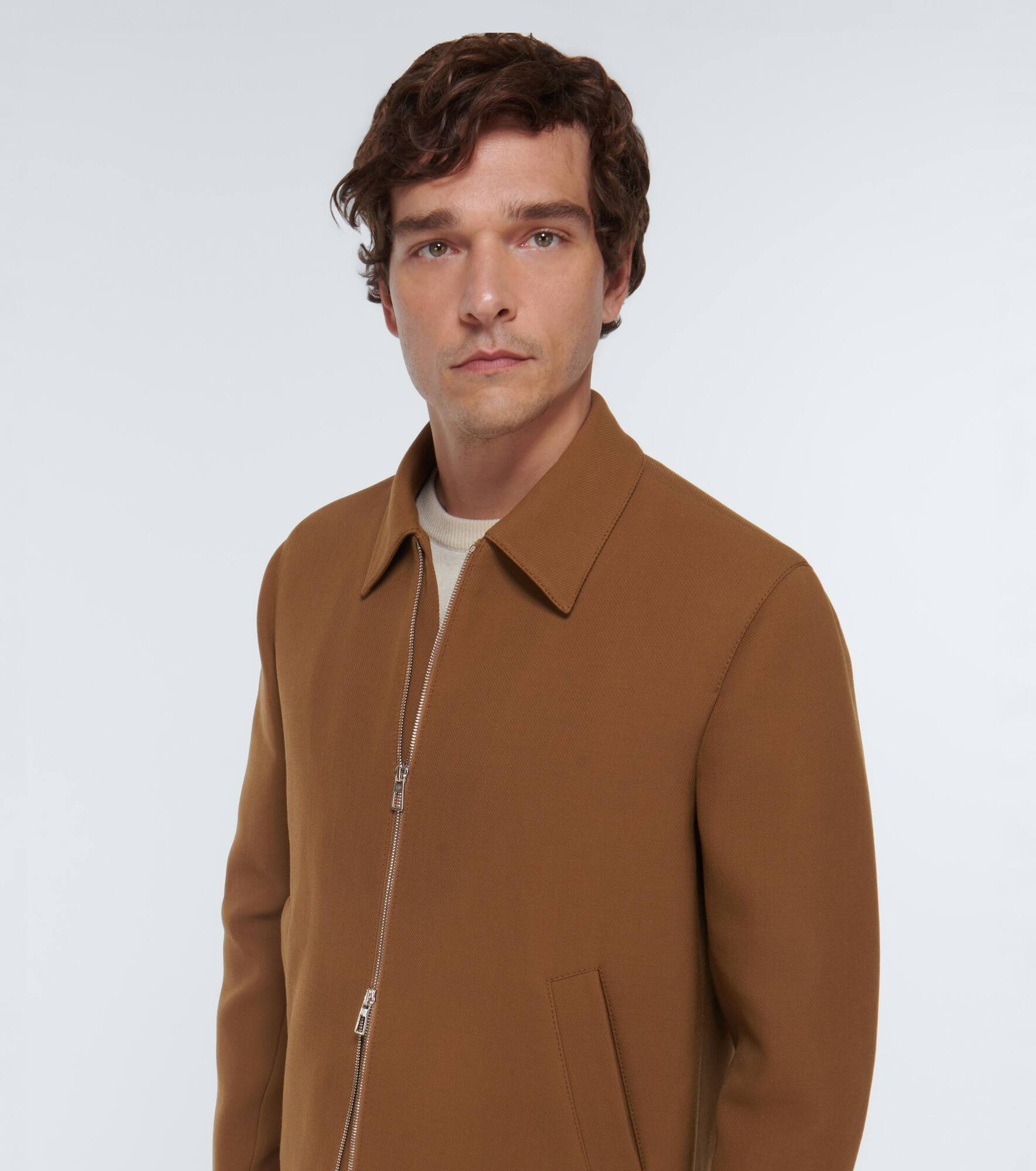 Maurin virgin wool blouson jacket - 5