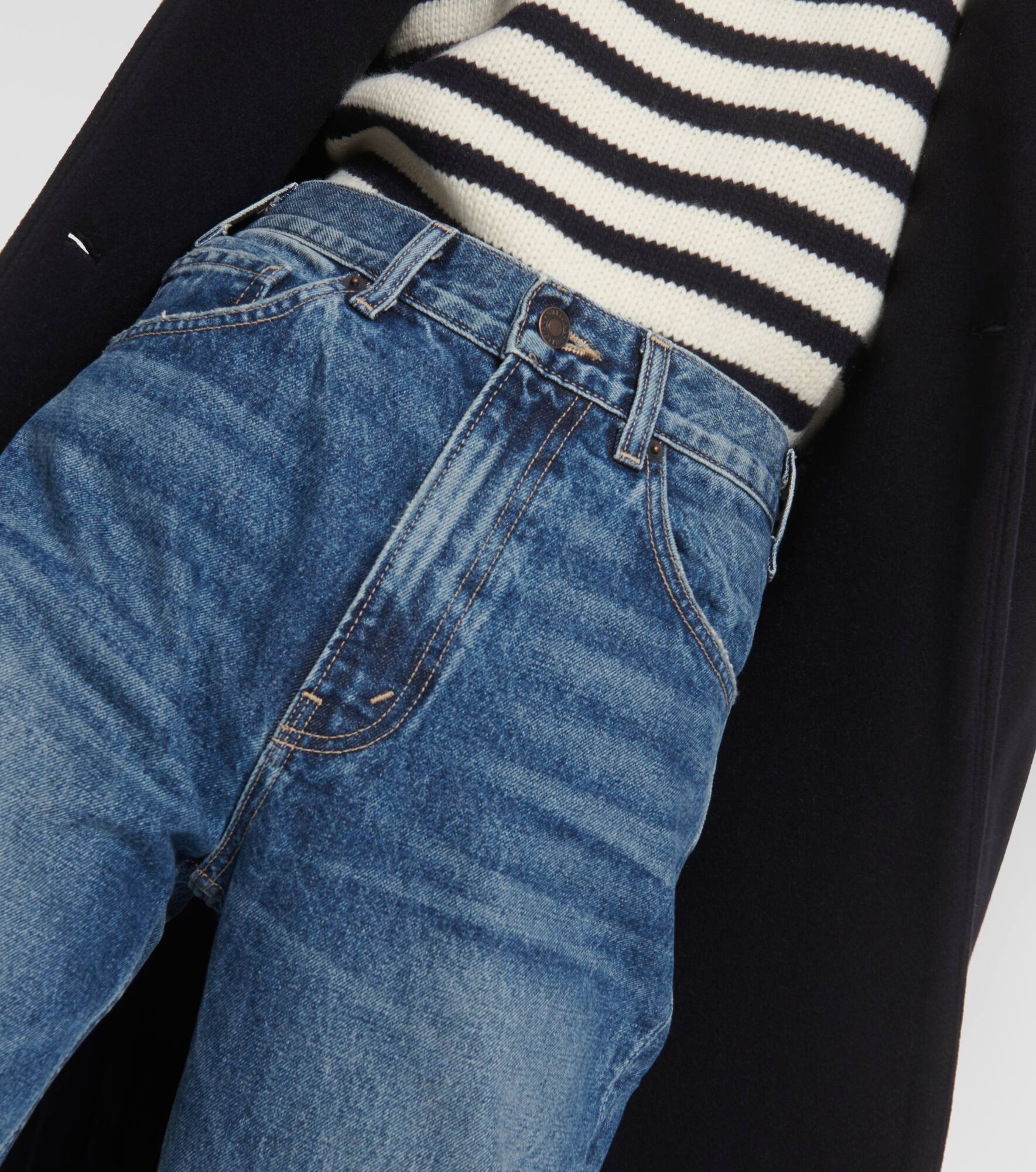 Mitchell mid-rise straight jeans - 4