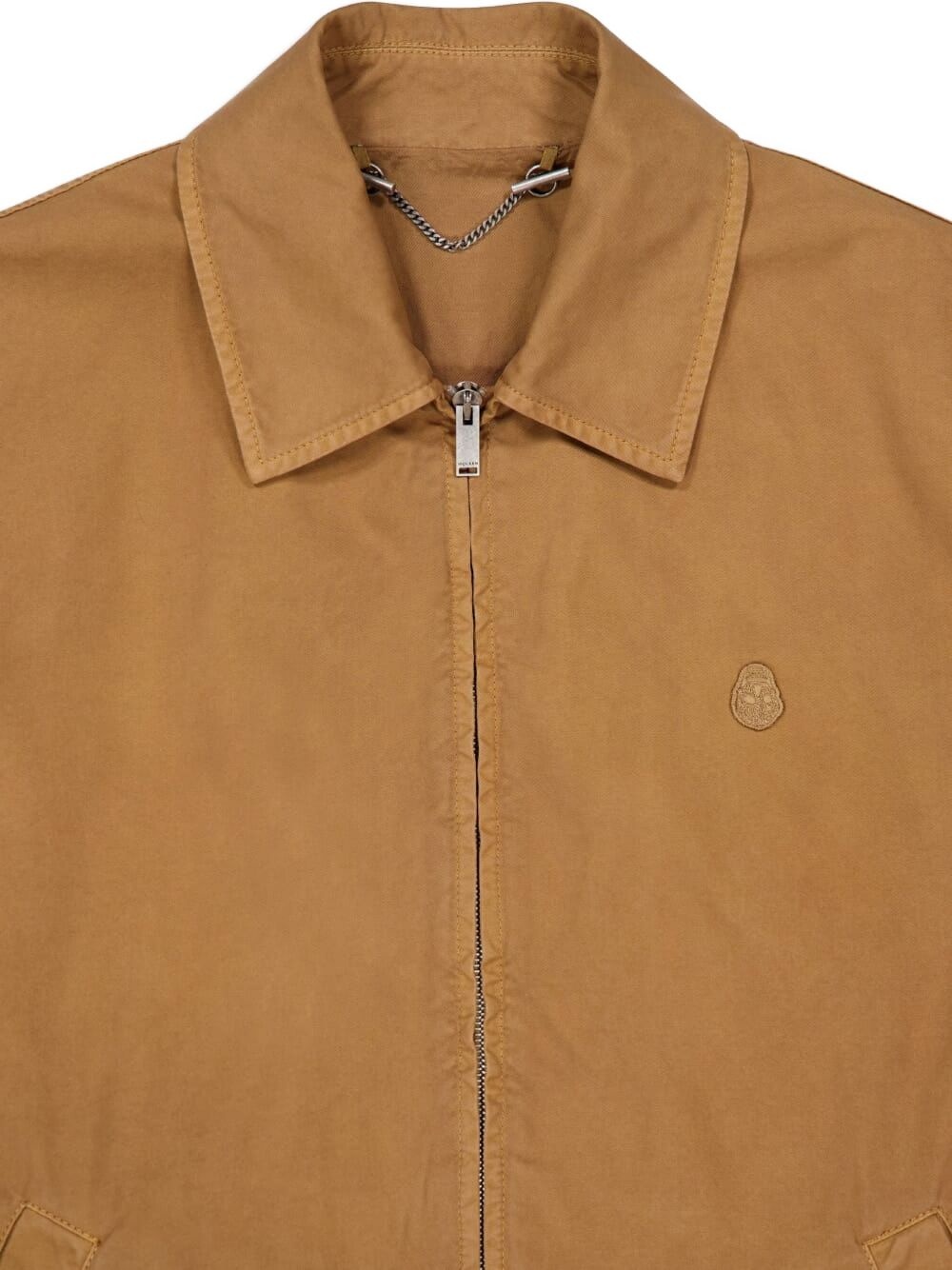 Skull-appliqué overshirt - 3
