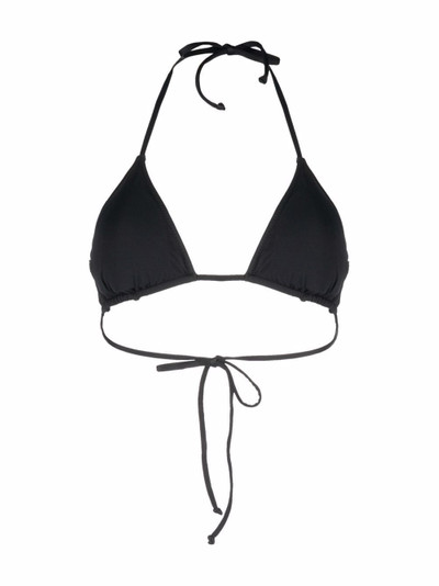 GANNI triangle-cup bikini top outlook