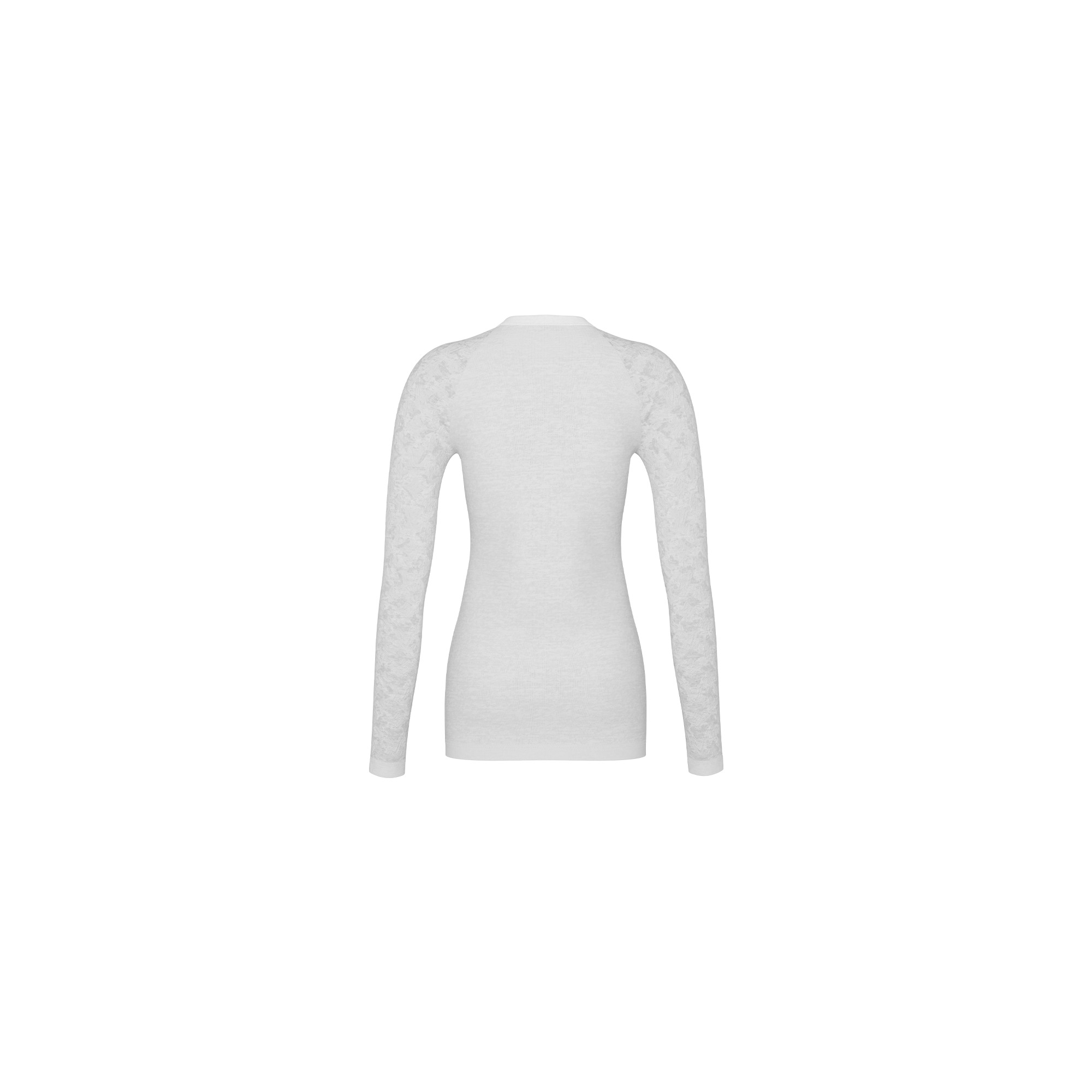 Monogram Accent Long-Sleeved Top - 3