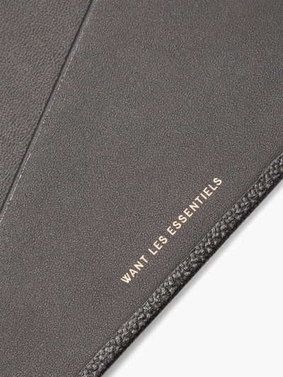 WANT Les Essentiels Pearson leather passport holder outlook