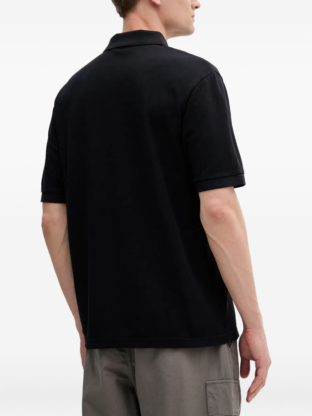 embroidered-logo polo shirt - 2