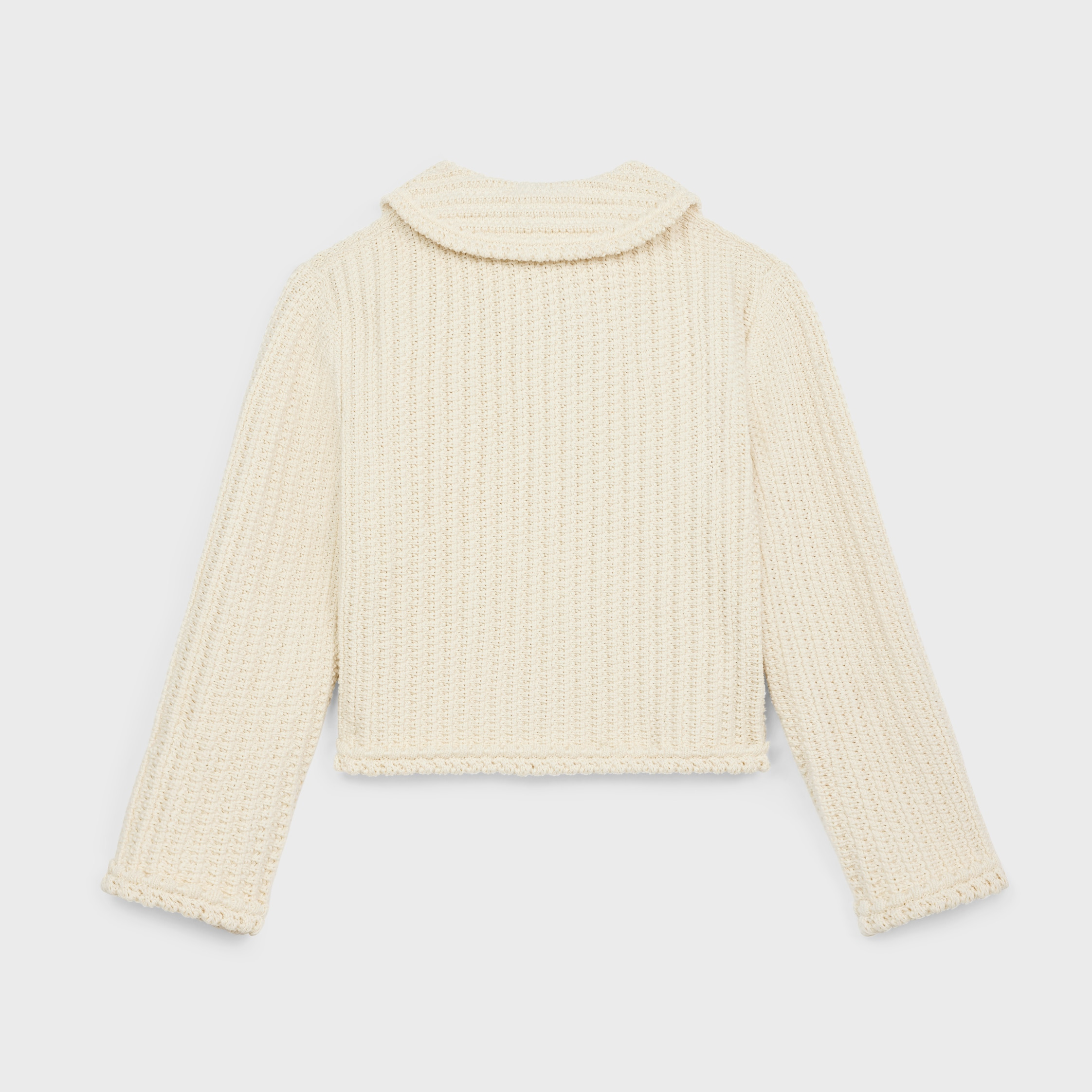 cardigan jacket in cotton - 2