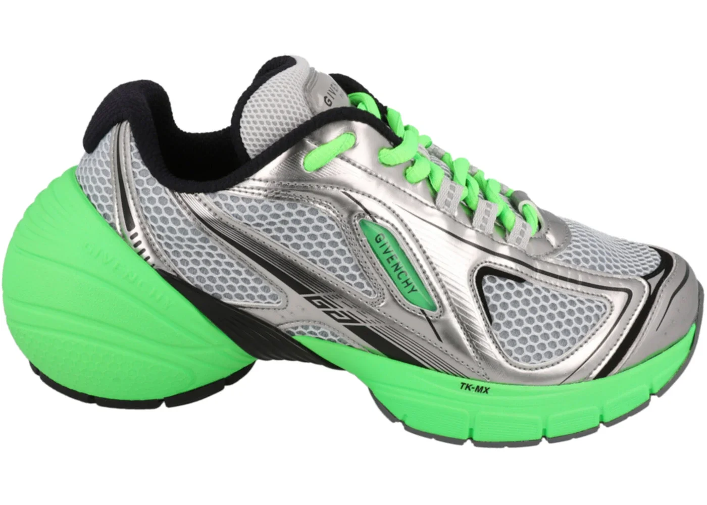 Givenchy TK-MX Runners Green Silver - 1
