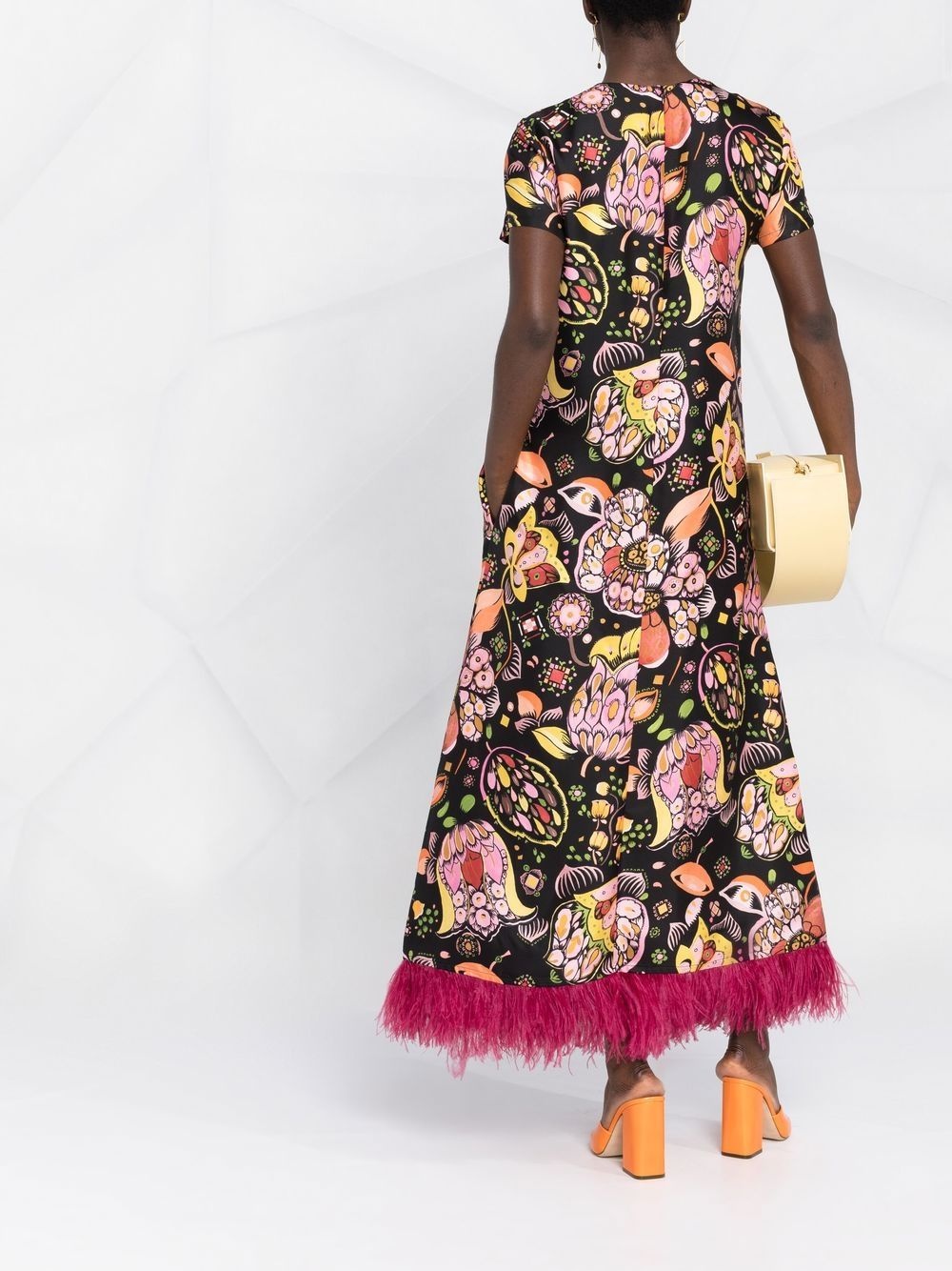 Swing floral-print maxi dress - 6