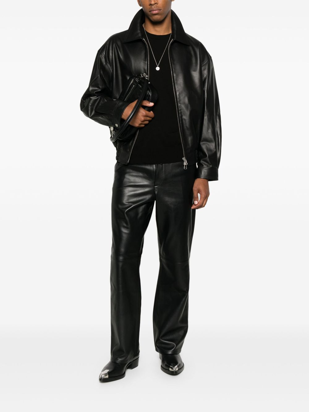leather jacket - 2