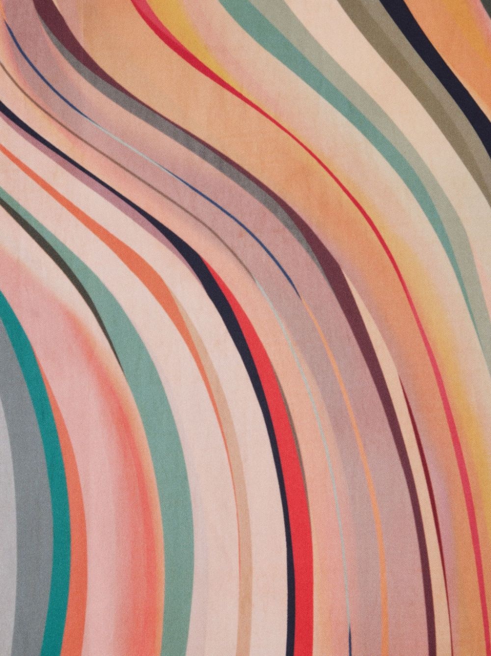 Swirl silk scarf - 4