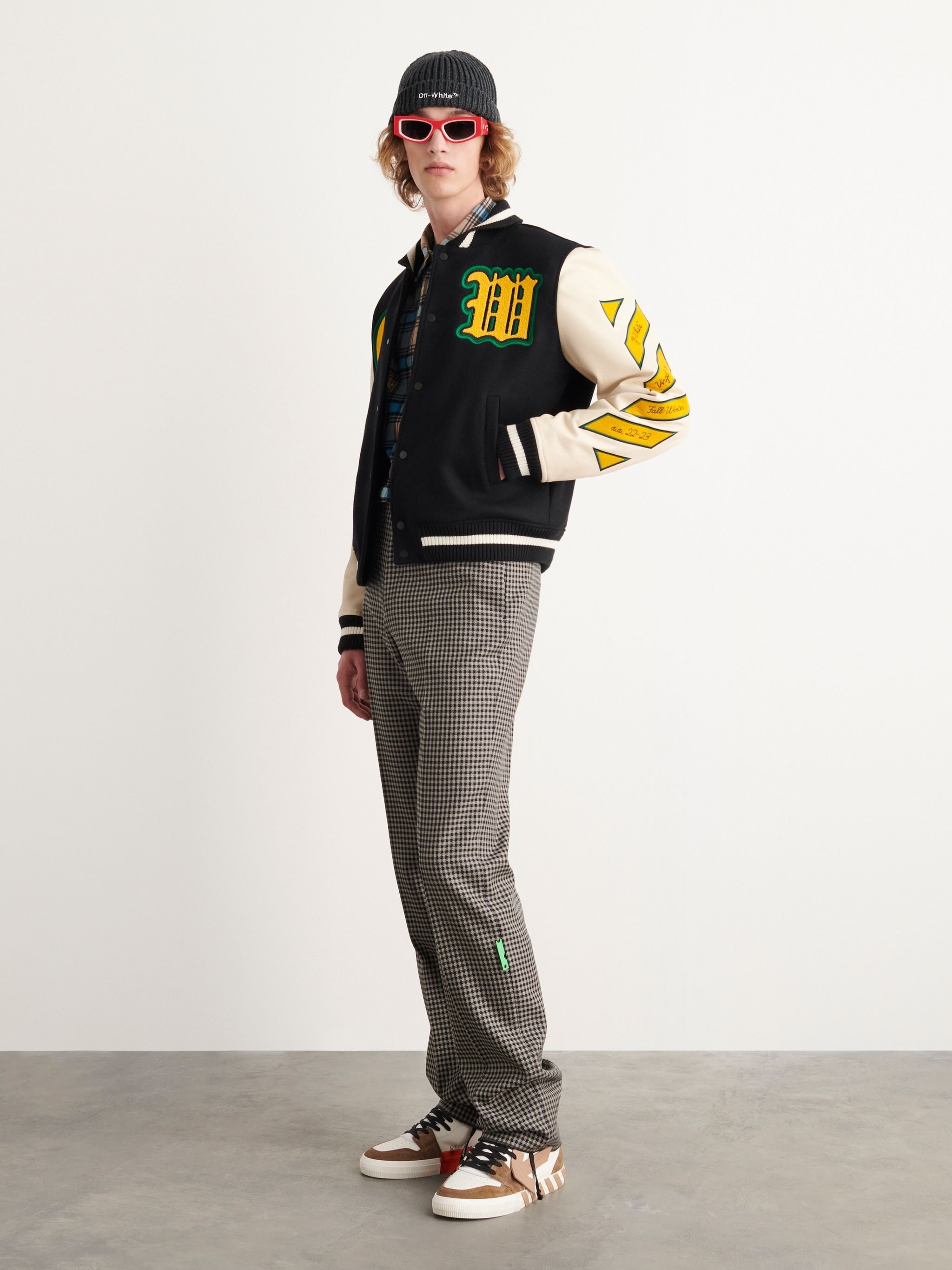 Graphics Leather Varsity - 2