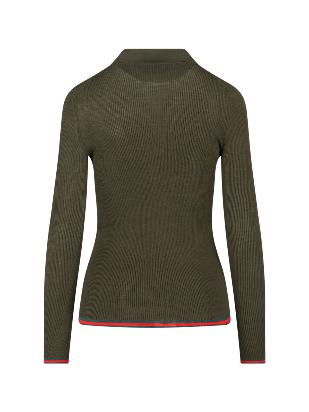 "WEB" KNIT POLO SHIRT - 2
