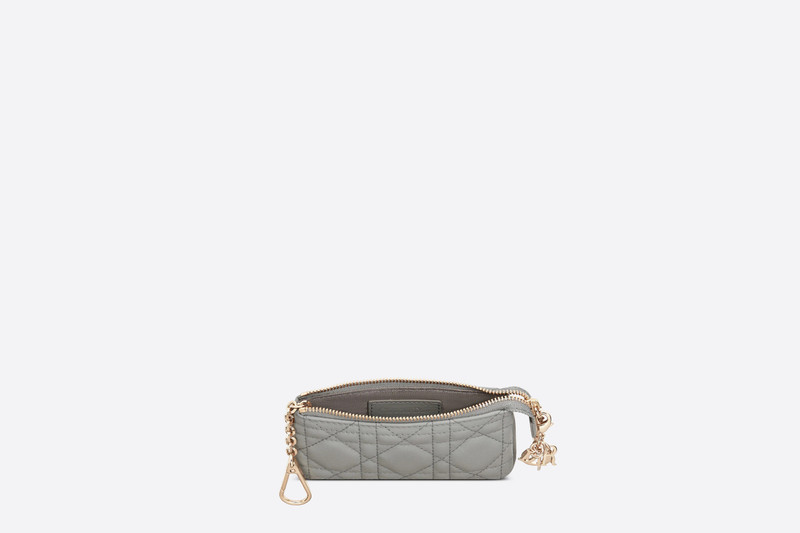 Dior Lady Dior Zipped Key Case outlook