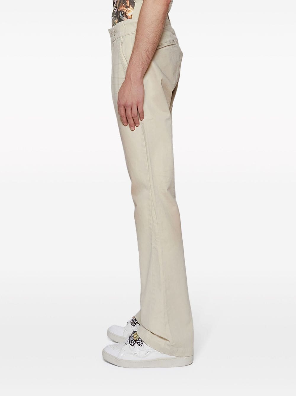 garment-dyed cotton chinos - 4