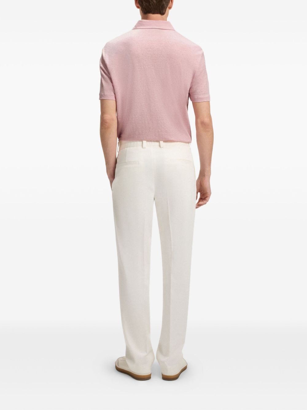 x David Beckham piqué polo shirt - 2