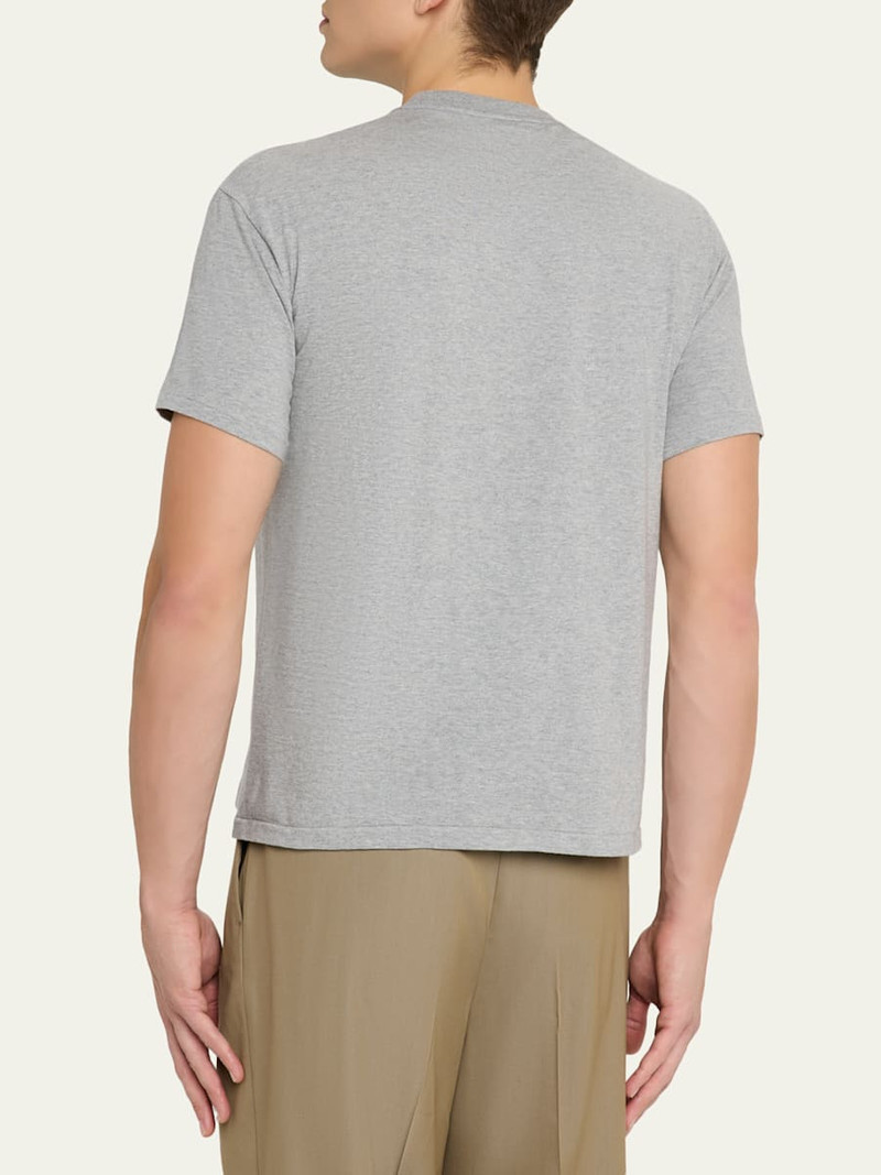 AURALEE Men's Short-Sleeve Cotton T-Shirt outlook