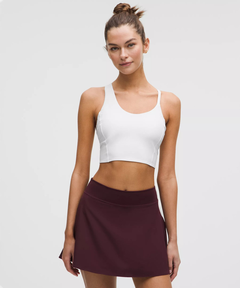 Asymmetrical Strap Cropped Tank Top *Medium Support, B/C Cup 1