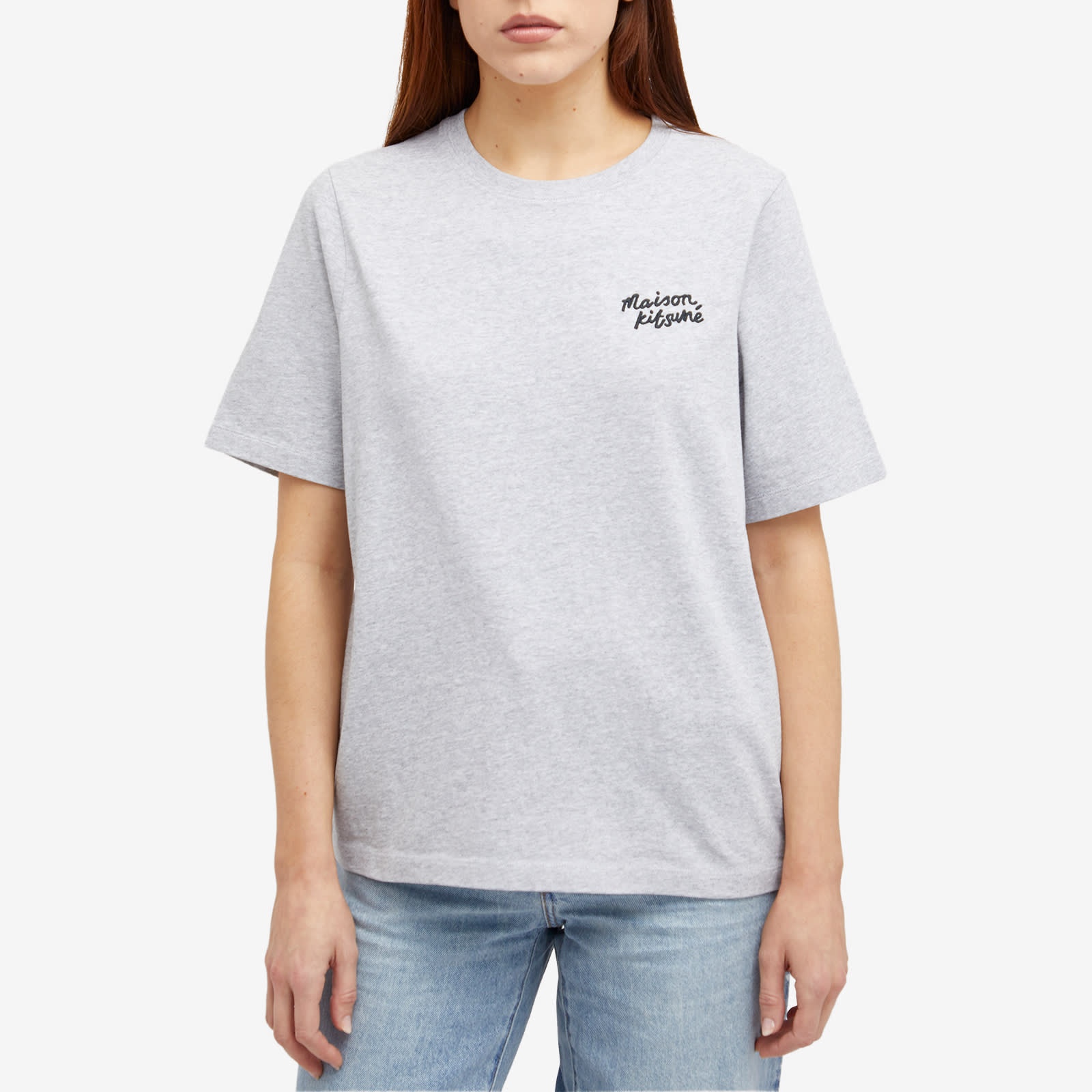 Maison Kitsune Handwriting Logo Comfort T-Shirt - 2