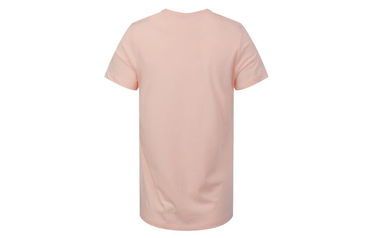 (WMNS) Nike Sportswear Logo Printing Short Sleeve Pink CU9696-664 - 2