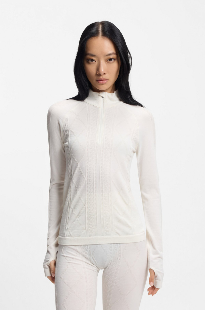 BOSS SKI ZIP-NECK BASE-LAYER SWEATSHIRT 2
