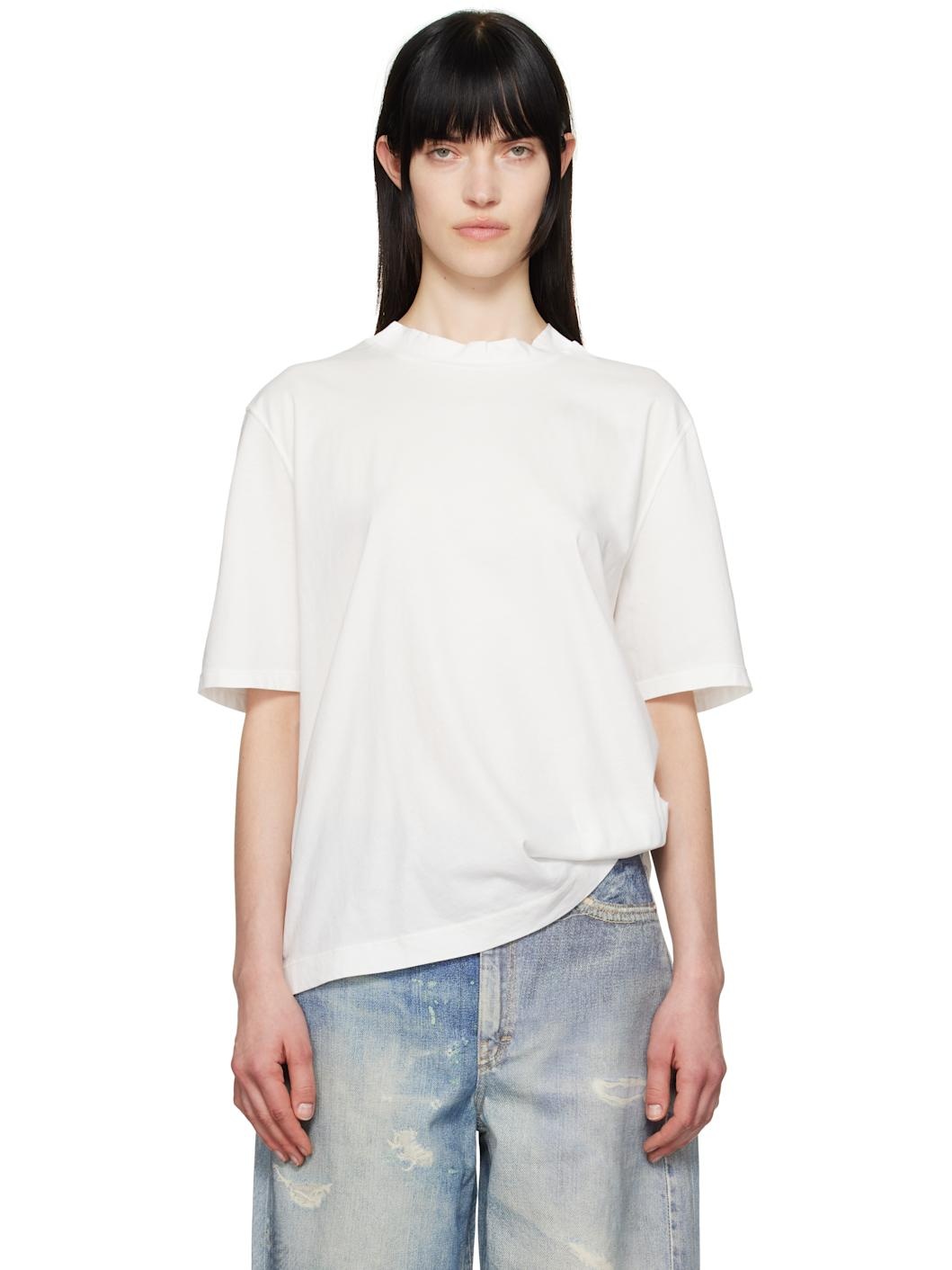 White Big T-shirt - 1