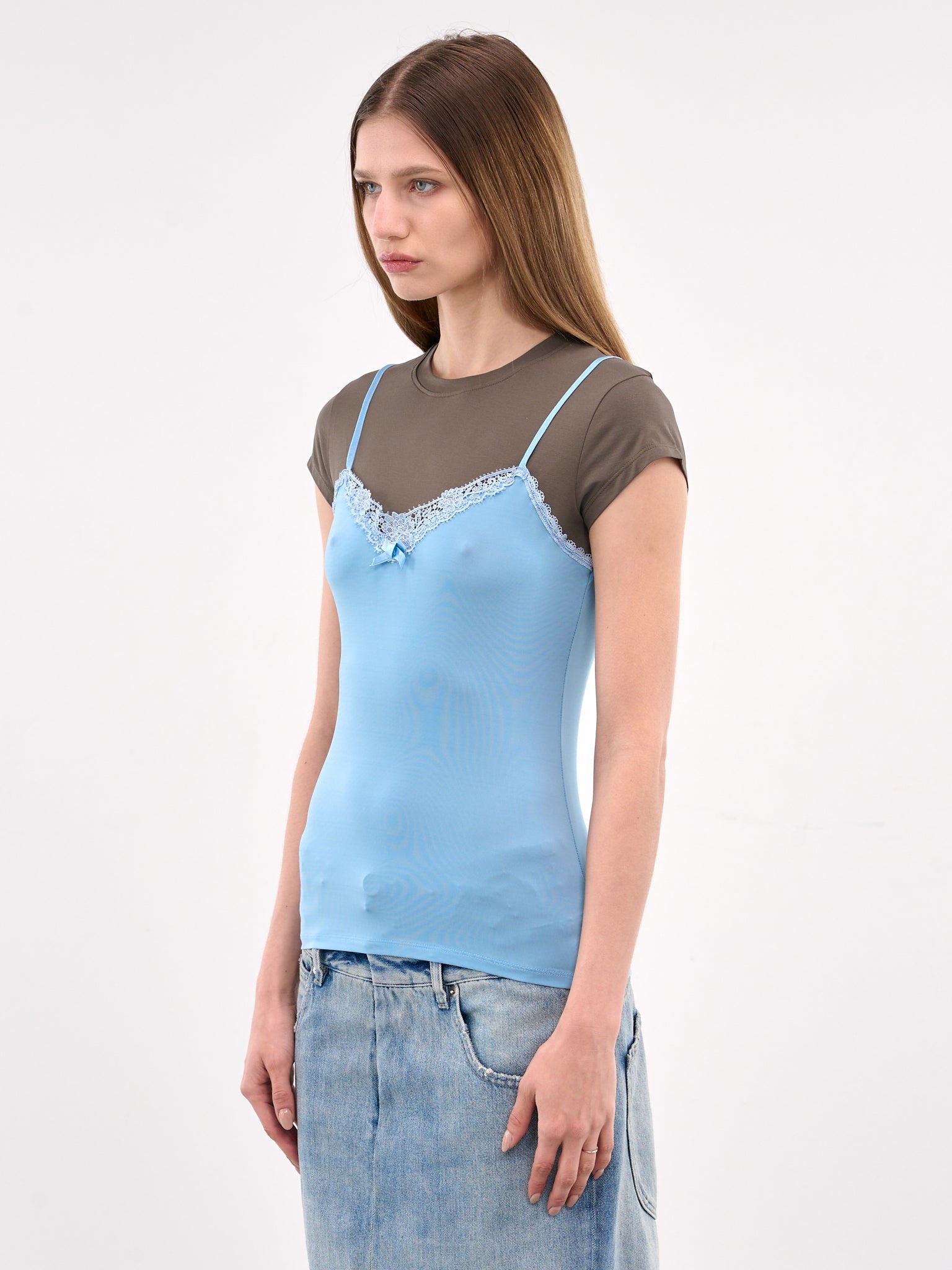 Layered Strap Tee - 2