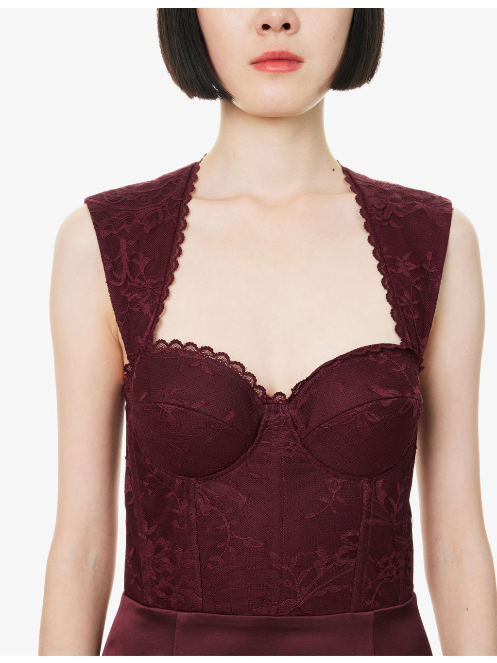 Avalon Lace-Embroidered Woven Mini Dress - 5