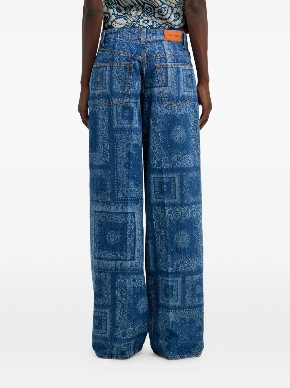 wide-leg jeans - 5