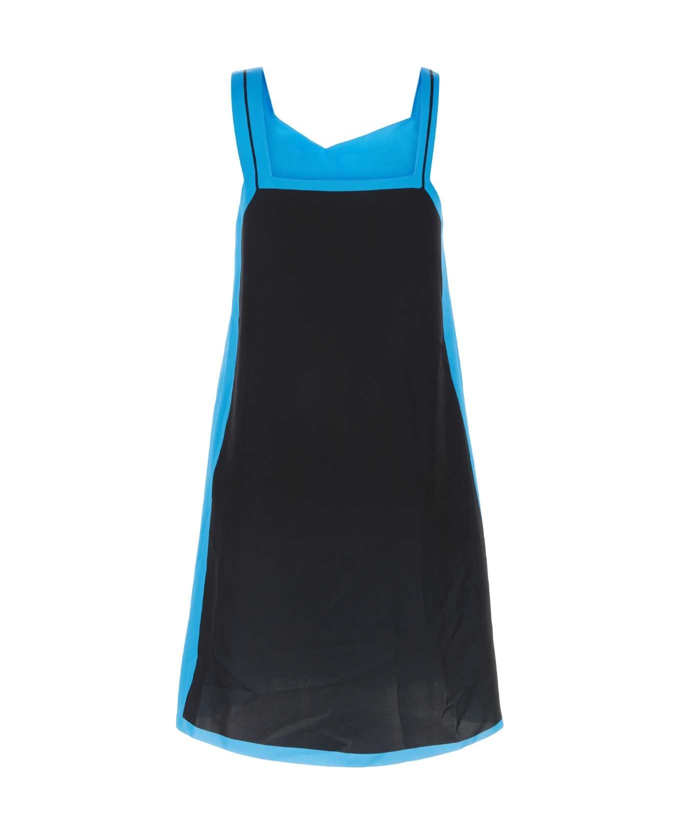 Printed Tech Fabric Mini Dress - 2