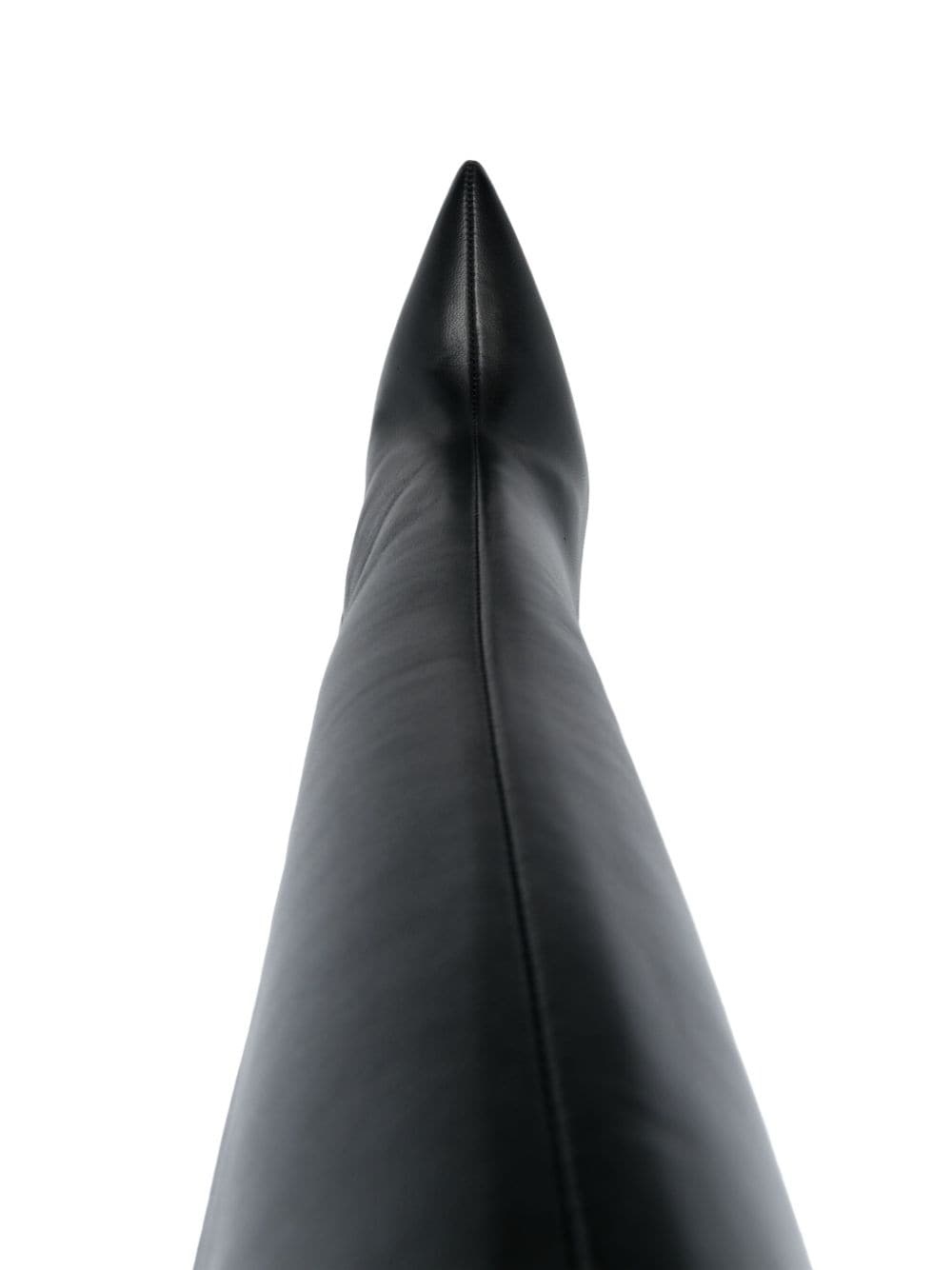 110mm leather stiletto boots - 4
