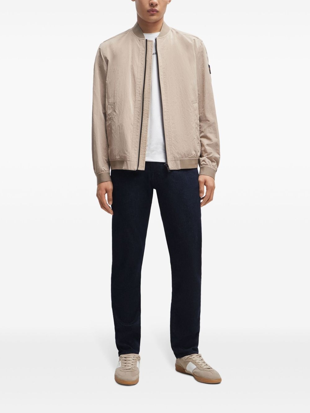 mid-rise slim-cut jeans - 2