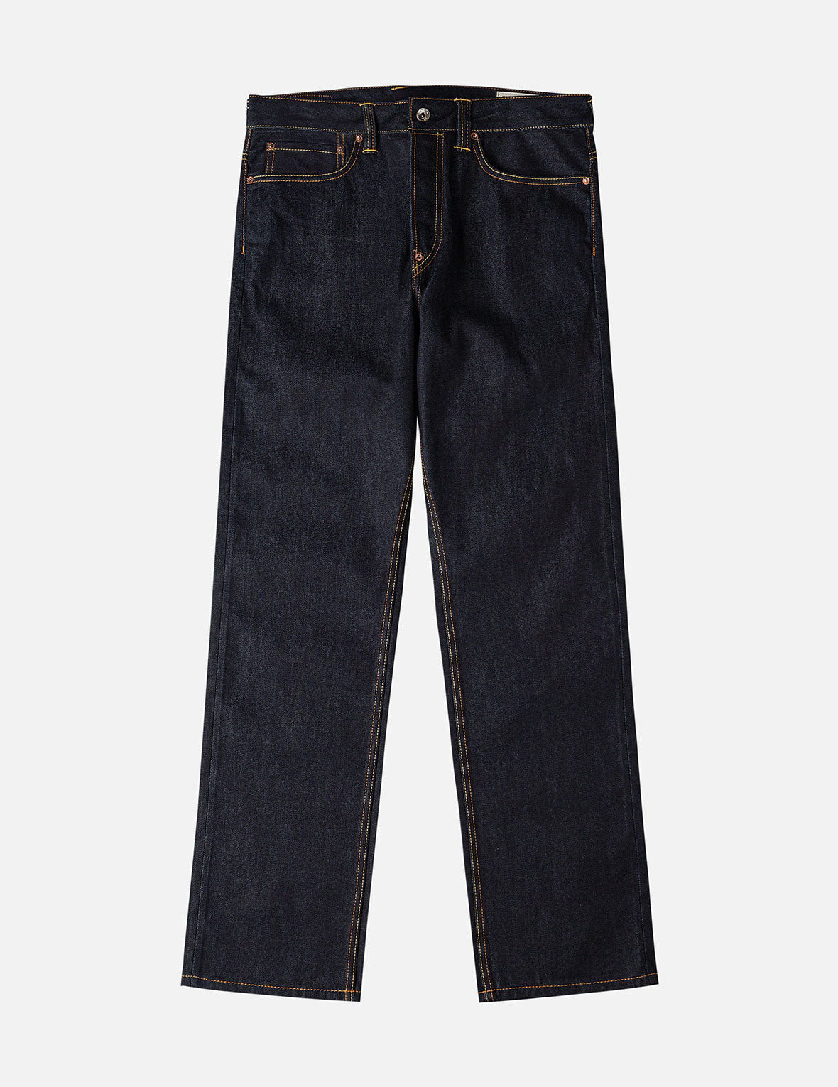 Seagull Print Pockets Regular Fit Jeans #2000 - 4
