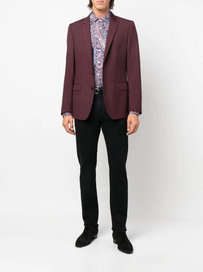 Etro dark-wash straight-leg jeans outlook